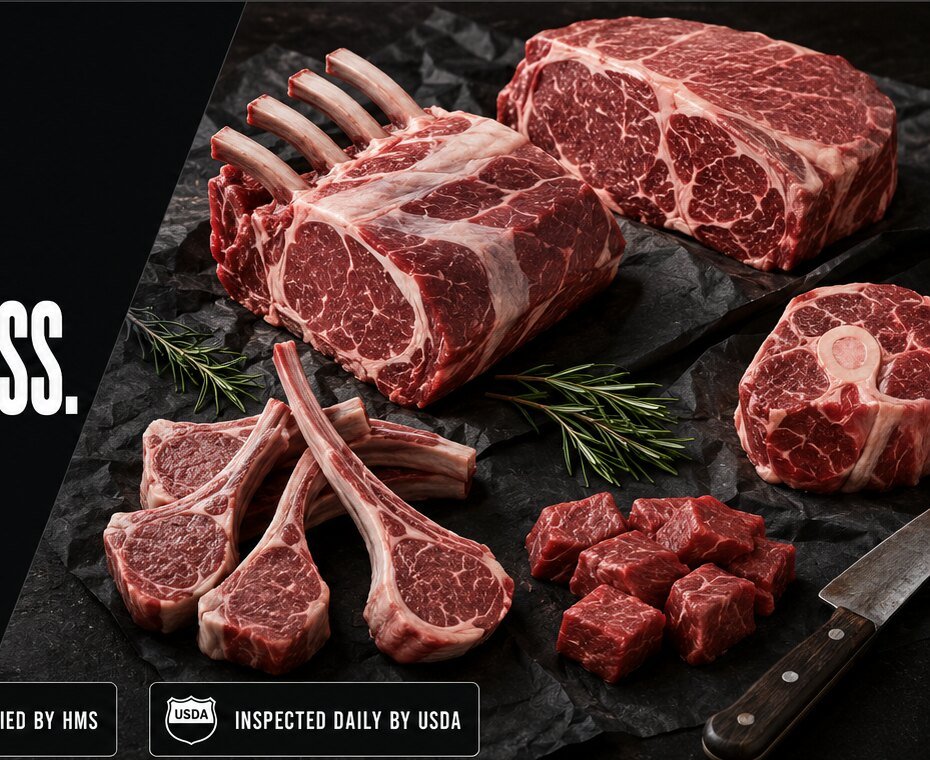 Assorted premium halal meat cuts